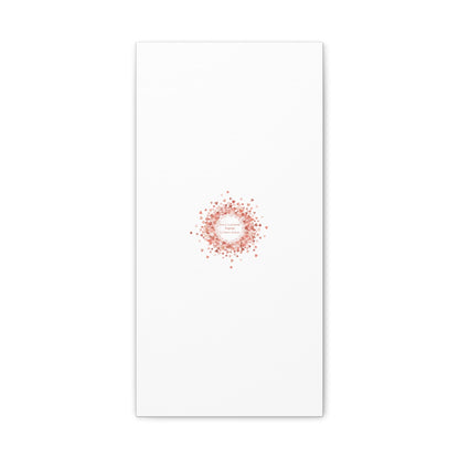 Tiny Heart Confetti Canvas | Matte Stretched Wall Art