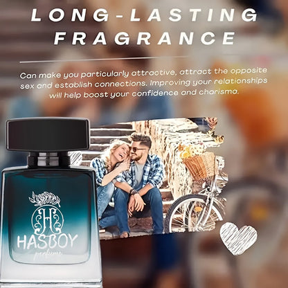 HASBOY 1.01oz Luxury Men's Eau De Toilette, Cologne for Men, Cologne, Men Cologne, Cheap Cologne, Cologne for Men, Long-lasting Fragrance, Essential for Dating, Daily Life, Business Occasions And Parties, A Perfect Gift for M