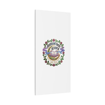 Romantasy Reader Canvas Print | enchanted bookish celestial gothic