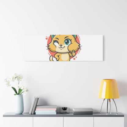 Cheeky Rodent Art Print | Rodent-Core Cute Rat/Mice Wall Canvas
