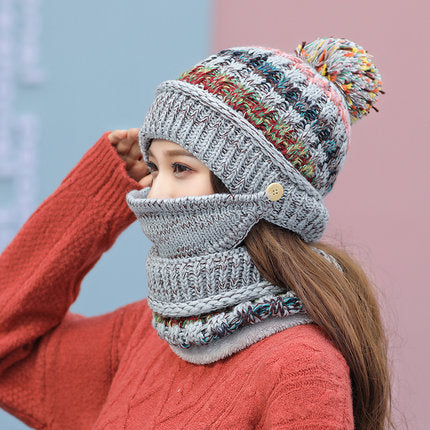 Korean Winter Designer Knitted Hat