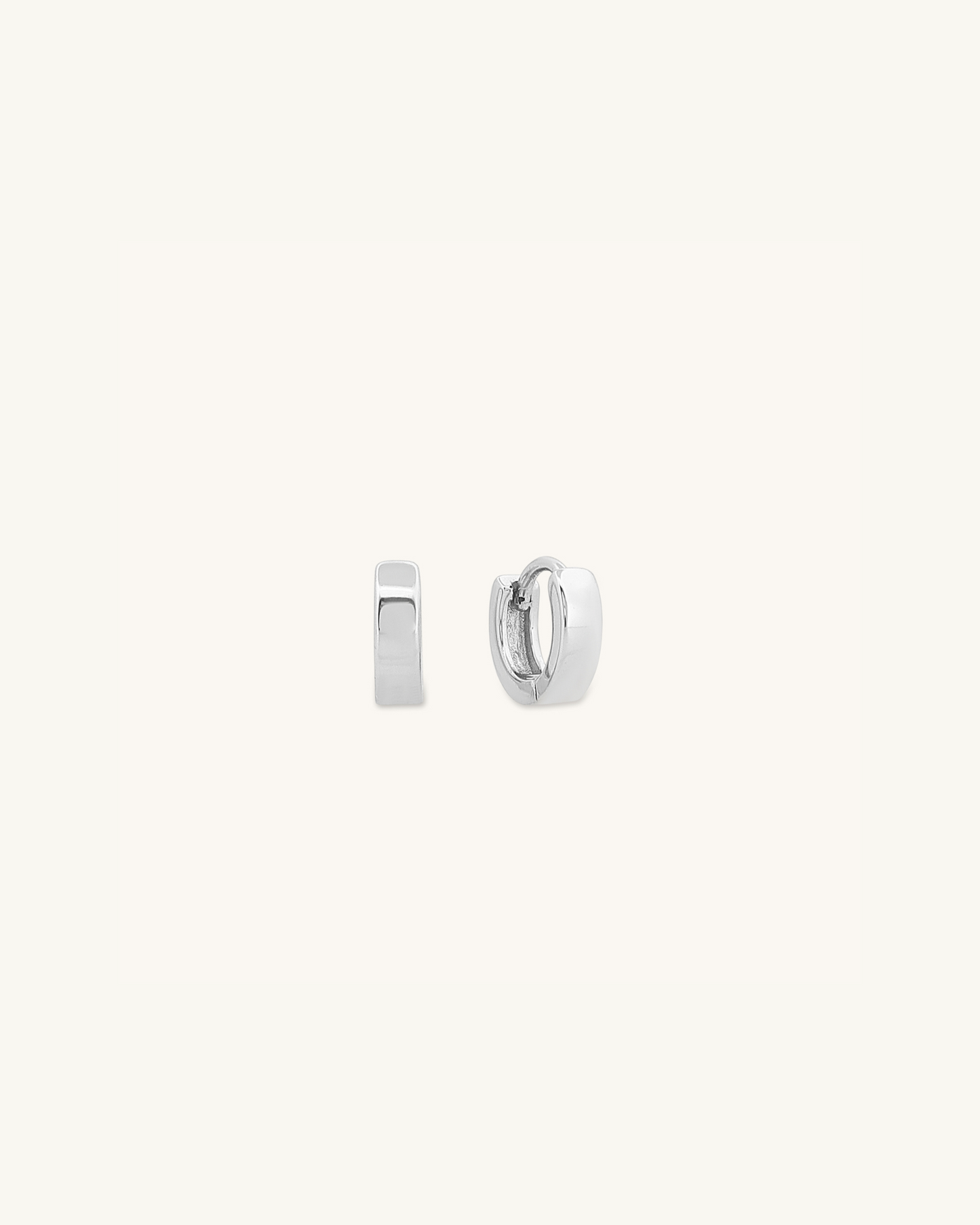Plain Hoop Earrings