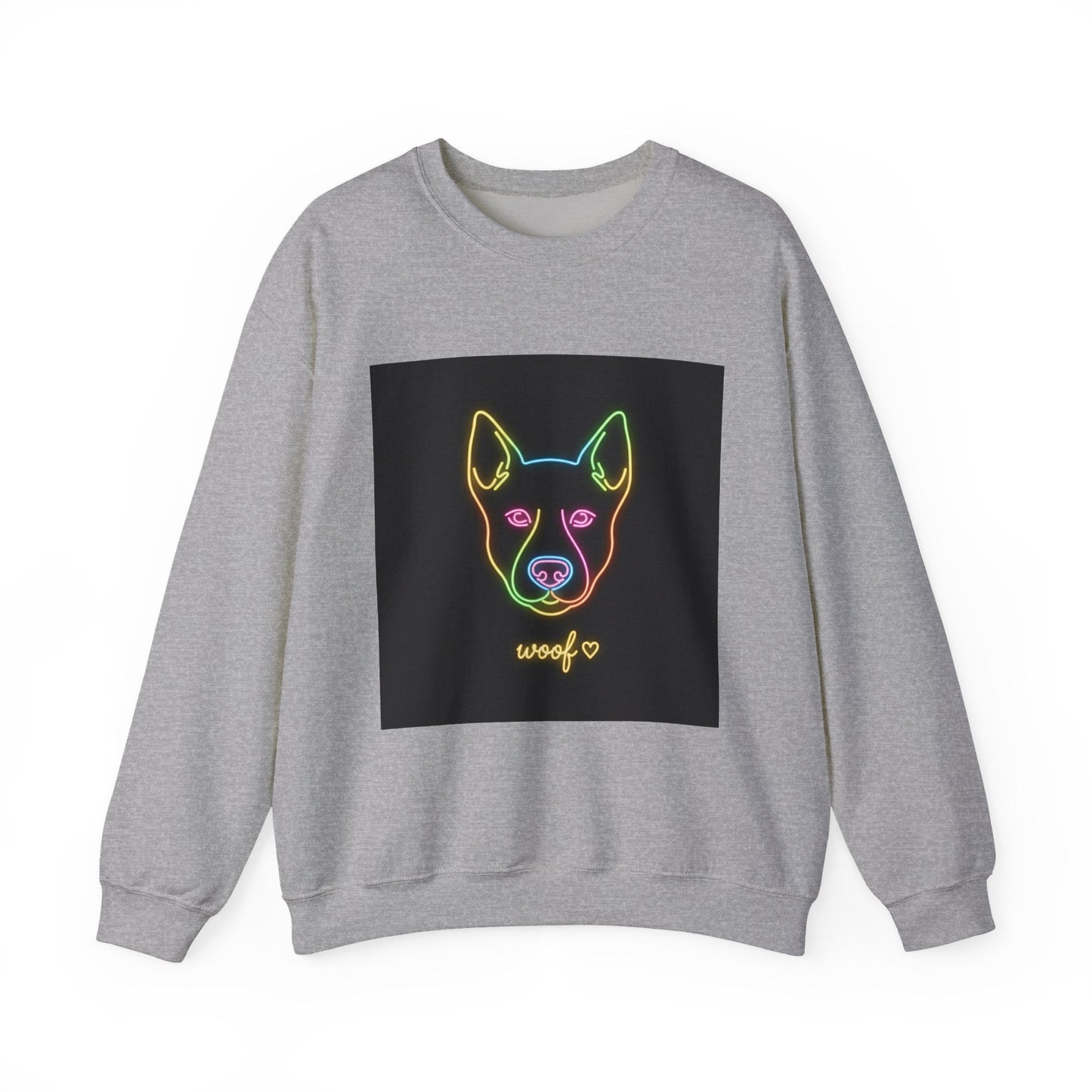 Funny Dog Meme Sweatshirt | Neon Doggo Graphic, Dog Mom Gift, Internet Dog Humor