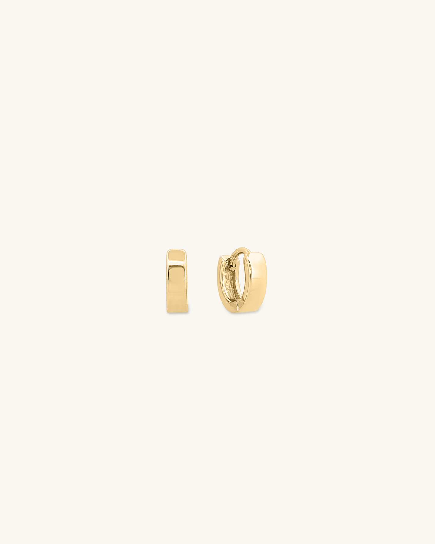 Plain Hoop Earrings