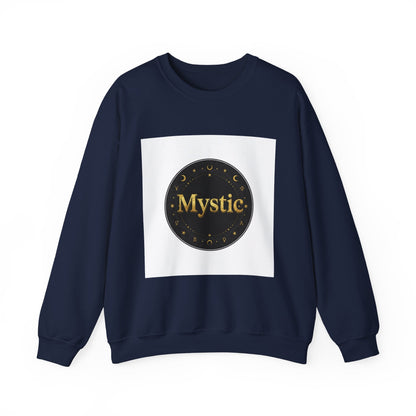Mystic circle occult typography Sweatshirt | tarot typography, esoteric print