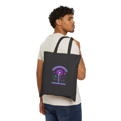 Streaming Squad Lightstick Tote | K-pop Comeback, stan purple era