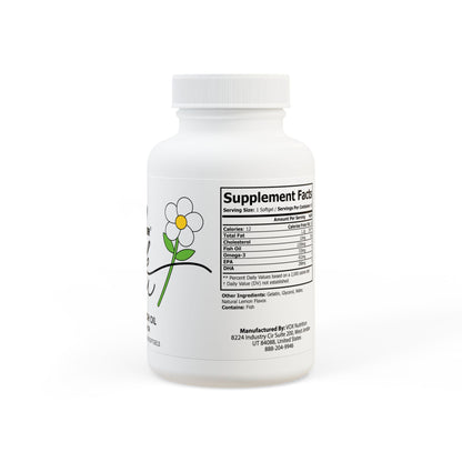 Omega 3 Fish Oil Supplement (60 Softgels)