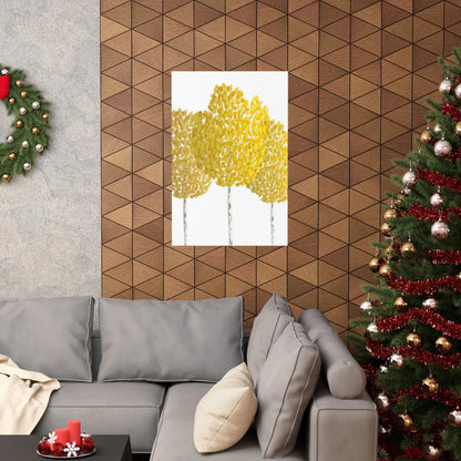 Fall Aspen Print – Unframed Wall Art