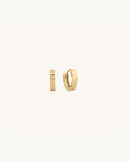 Plain Hoop Earrings