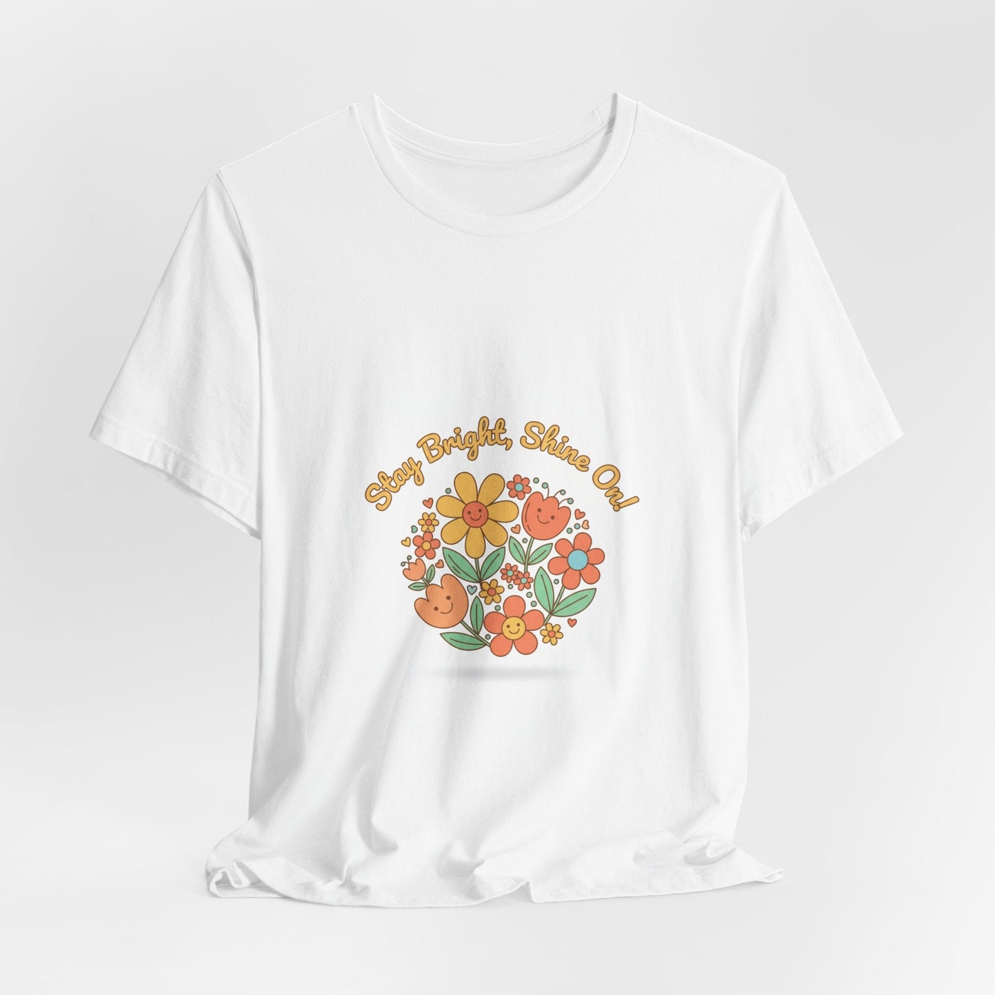 Sunny Bright Shine On tee | Hope Shirt, Radical Optimism Aesthetic