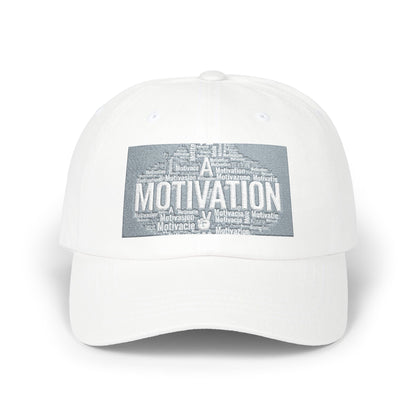 Motivation Is a Universal Language Dad Cap — Classic Embroidered Baseball Hat