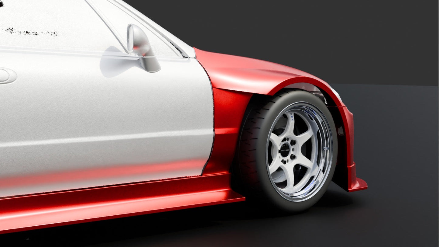 (SPECIAL-ORDER) Touring Car Widebody - Honda Civic CR-X Del Sol (92-98)