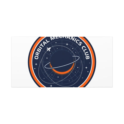 Orbital Mechanics Club Canvas | mission patch, space science