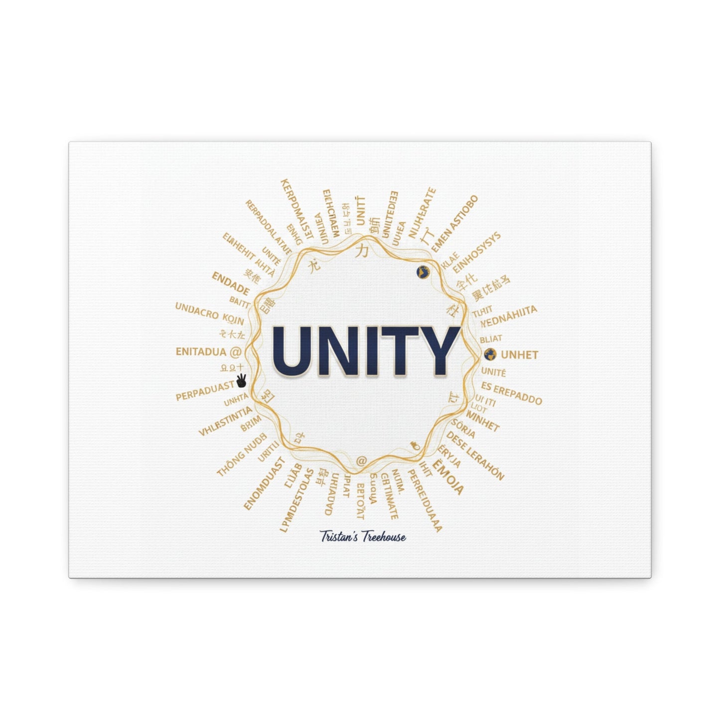 UNITY Canvas, Matte Stretched 1.25" | Dry January sober curious decor