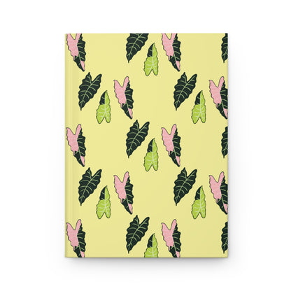 Alocasia Pattern Hardcover Journal