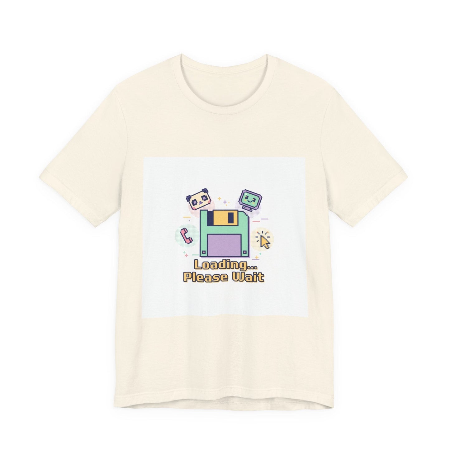 Loading Please Wait pixel art Tee | Old Internet Aesthetic, 90s web nostalgia