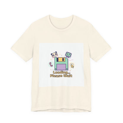 Loading Please Wait pixel art Tee | Old Internet Aesthetic, 90s web nostalgia