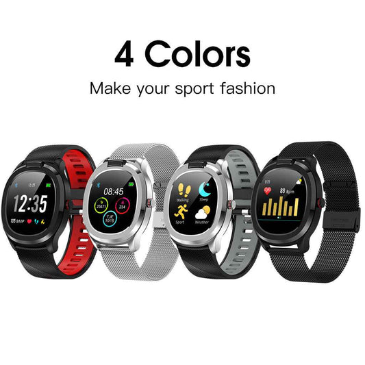 GT-Fit Sports Smart Watch - ECG, Heart Rate & Blood Oxygen Monitor with HD Touchscreen