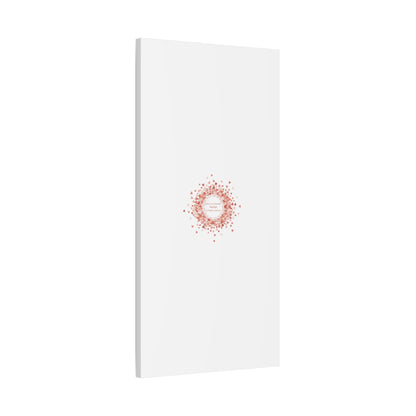 Tiny Heart Confetti Canvas | Matte Stretched Wall Art