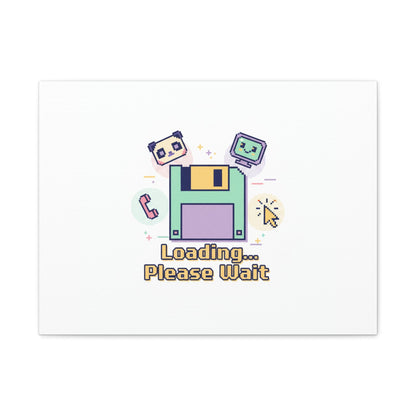Loading Please Wait Canvas | Old Internet Aesthetic, 90s Web Nostalgia