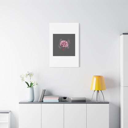 6 7 Valentine's Canvas | Viral Gothic Rose Wall Art | 6 7 Meaning Dark Romance
