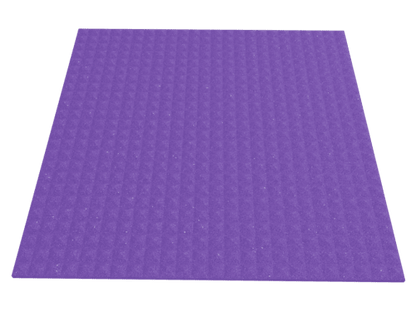 1 Inch Acoustic Foam Pyramid Style Panels - 13 Color Options