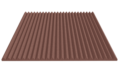 1 Inch Acoustic Foam Wedge Style Panels - 13 Color Options