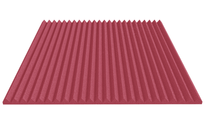 1 Inch Acoustic Foam Wedge Style Panels - 13 Color Options