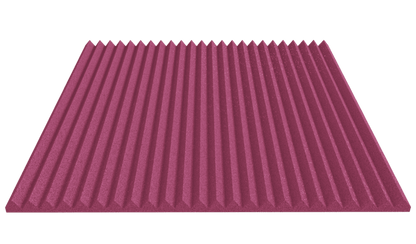 1 Inch Acoustic Foam Wedge Style Panels - 13 Color Options