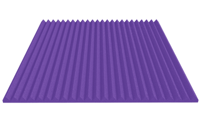 1 Inch Acoustic Foam Wedge Style Panels - 13 Color Options