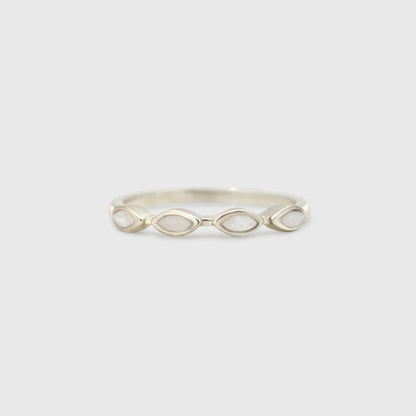 Four Stone Marquise Ring