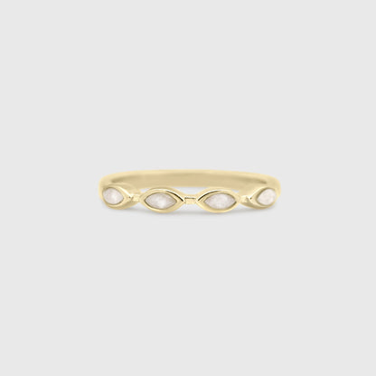 Four Stone Marquise Ring