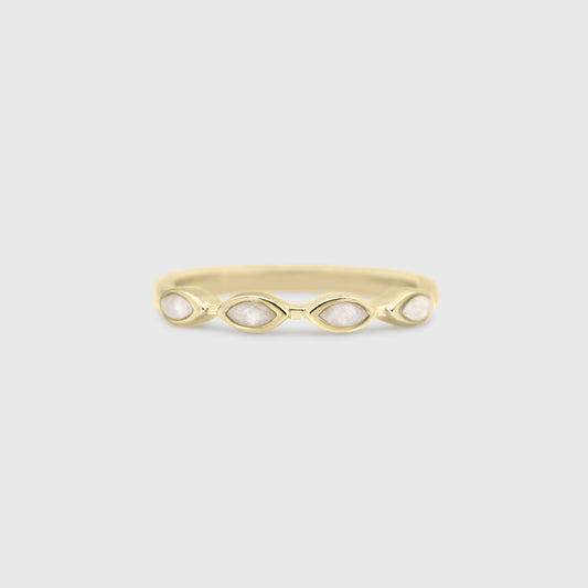 Four Stone Marquise Ring