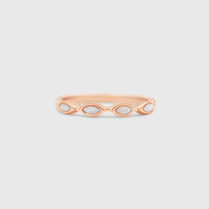 Four Stone Marquise Ring