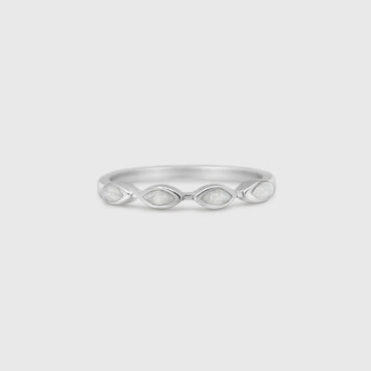 Four Stone Marquise Ring