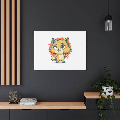 Cheeky Rodent Art Print | Rodent-Core Cute Rat/Mice Wall Canvas