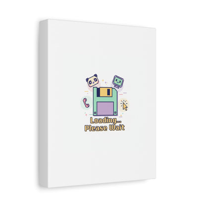 Loading Please Wait Canvas | Old Internet Aesthetic, 90s Web Nostalgia