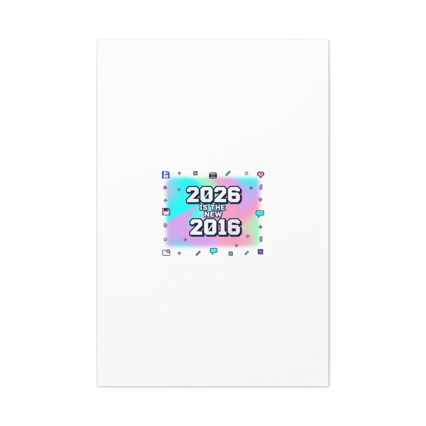 Matte Canvas, Stretched, 1.25"