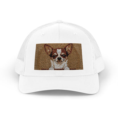 Meme Dog Trucker Hat — Funny Snapback Cap