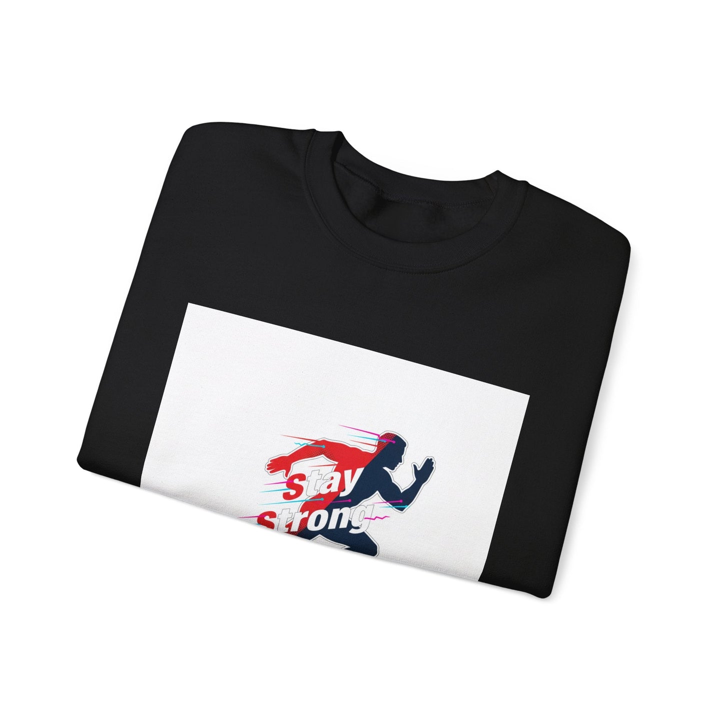 Stay Strong Runner Sweatshirt | Fitness Motivation, Activewear Workout