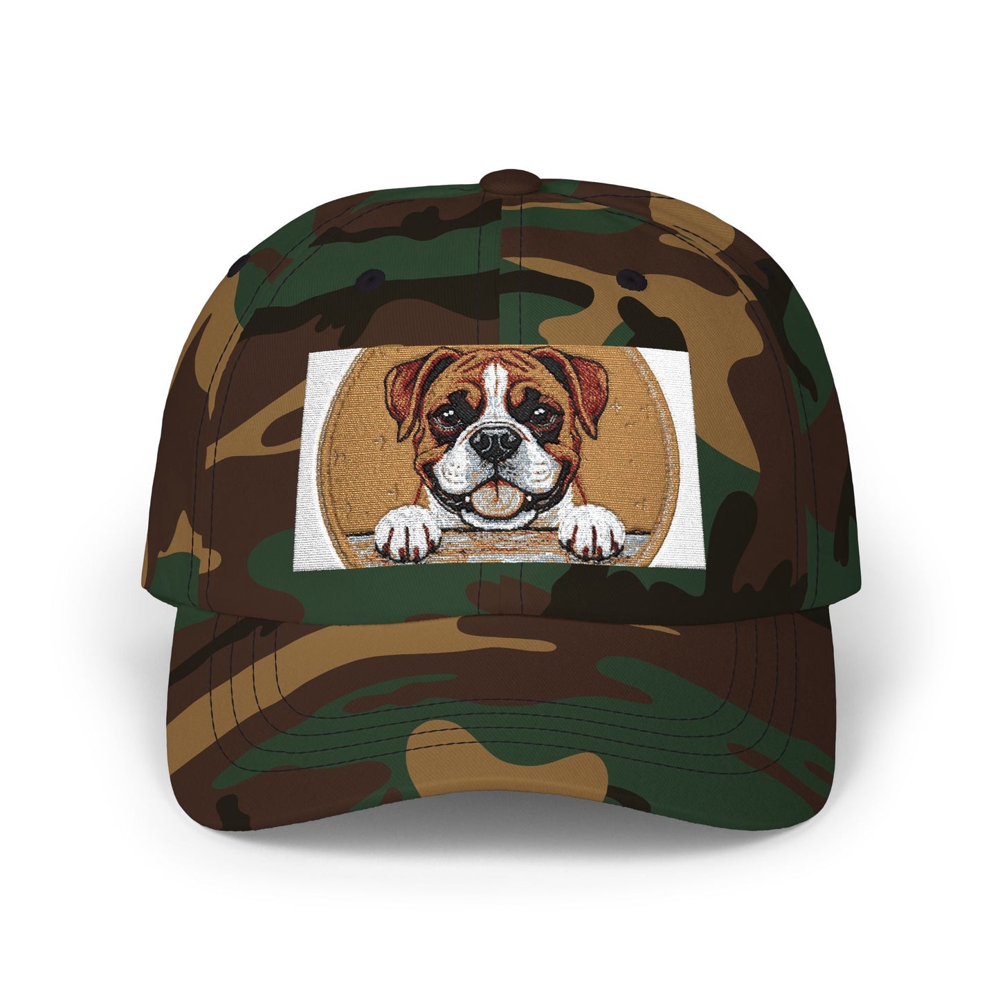 Dog Embroidered Bad Hat Classic Dad Cap