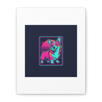 Platonic Love Corgi Canvas | Friendship Valentine, Galentine’s Wall Art