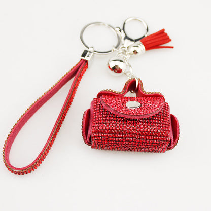 Diamond Coin Purse Earphone Bag