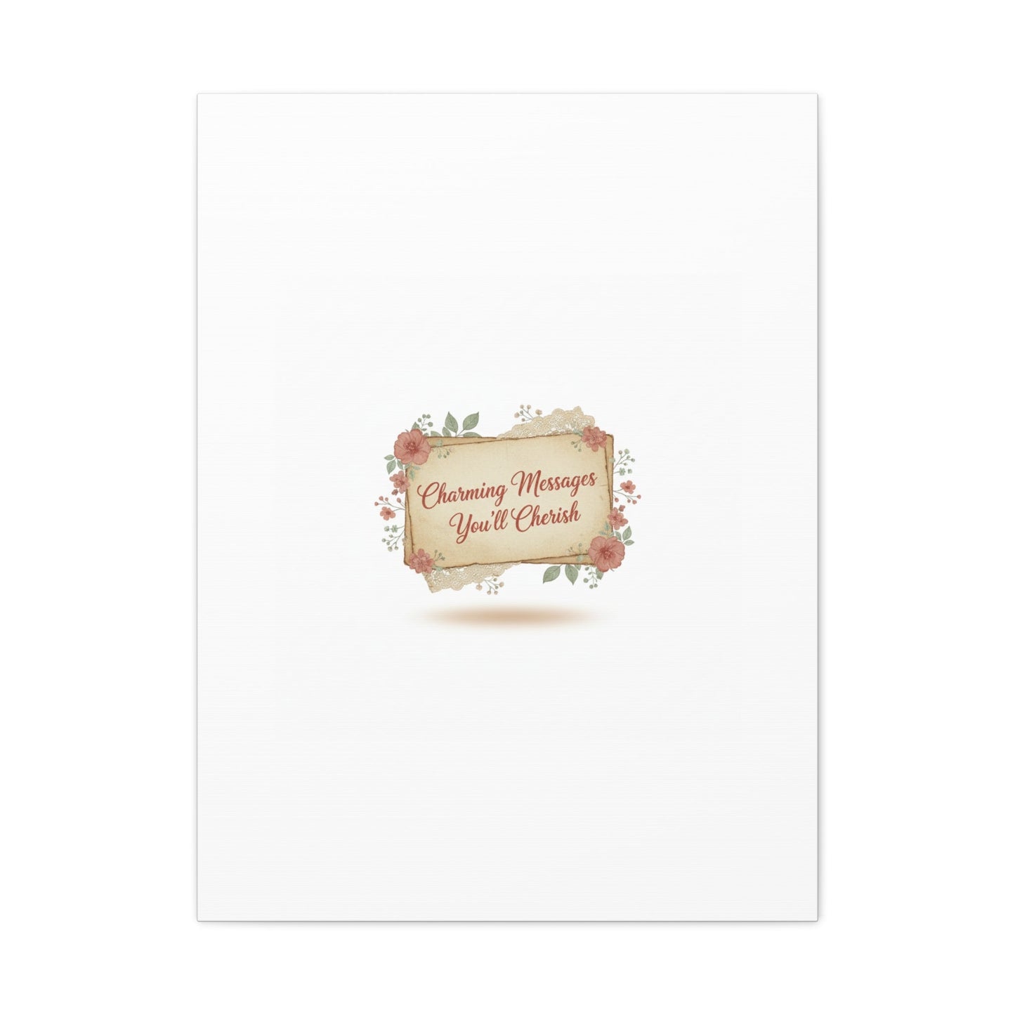 Love Letter Collage Canvas, Vintage Letter Art, Wax Seal Romance Print