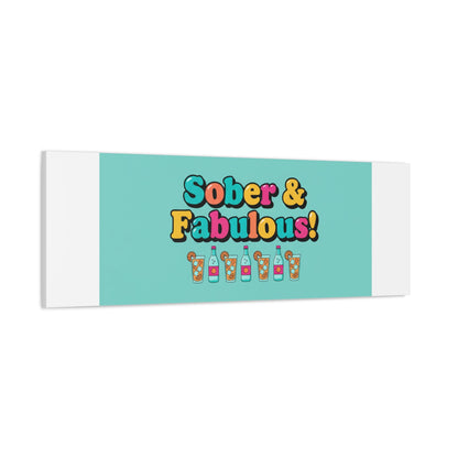 Sober & Fabulous! Canvas | Dry January, Mocktail Trend