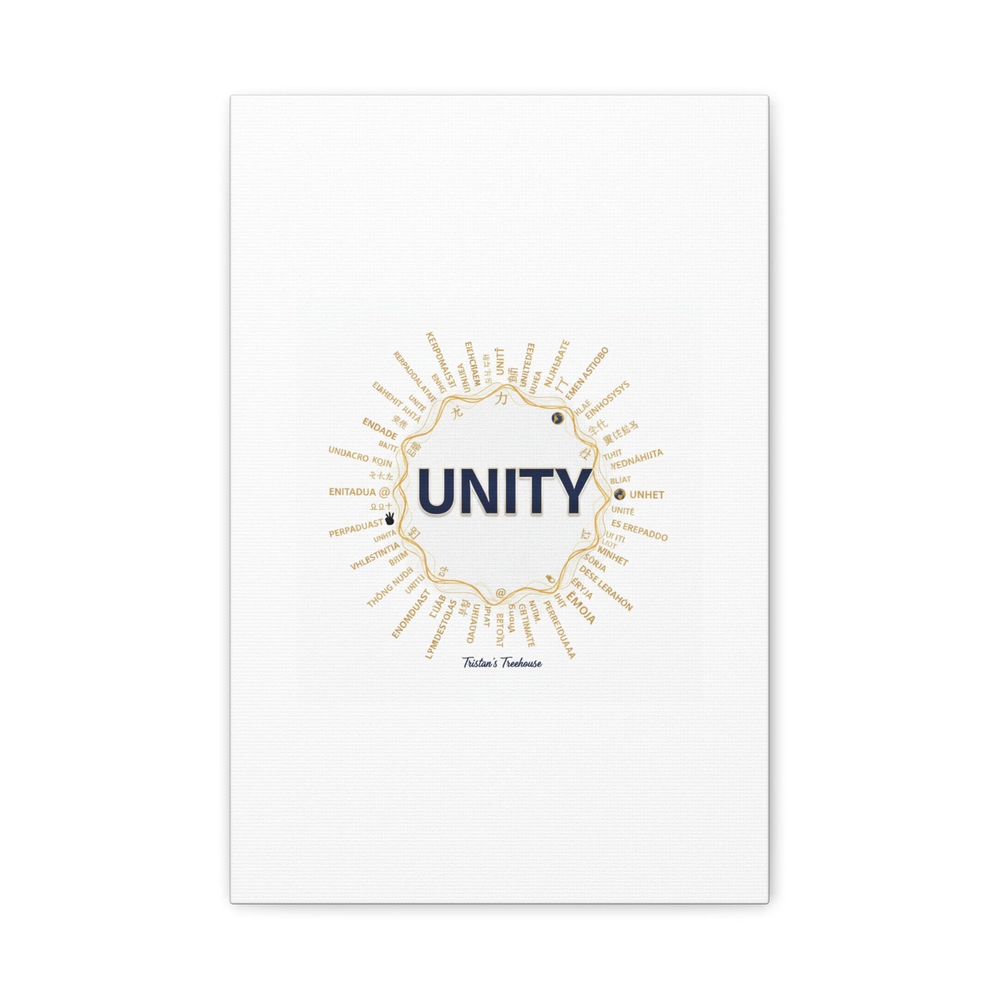 UNITY Canvas, Matte Stretched 1.25" | Dry January sober curious decor