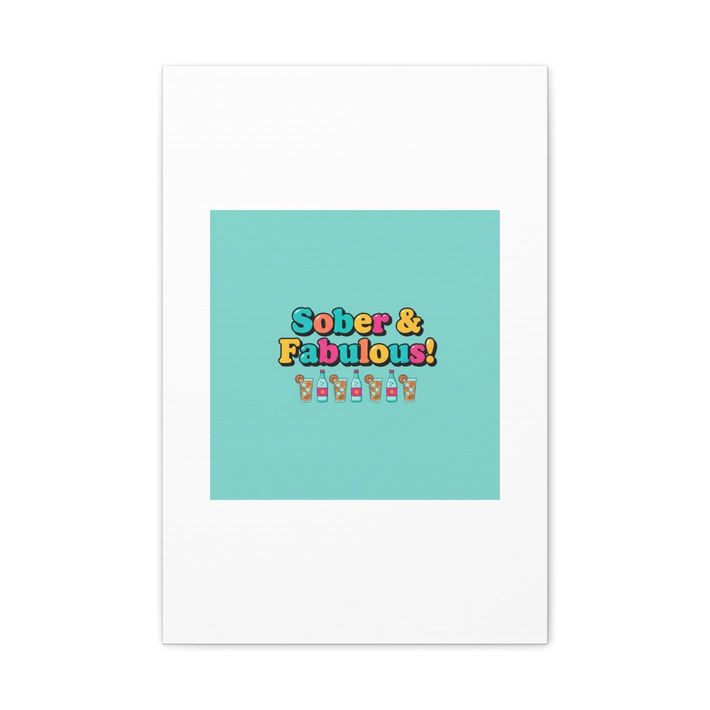 Sober & Fabulous! Canvas | Dry January, Mocktail Trend