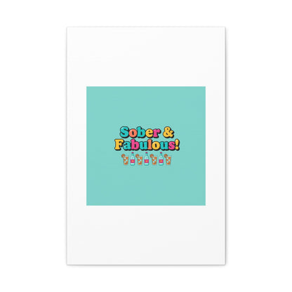 Sober & Fabulous! Canvas | Dry January, Mocktail Trend