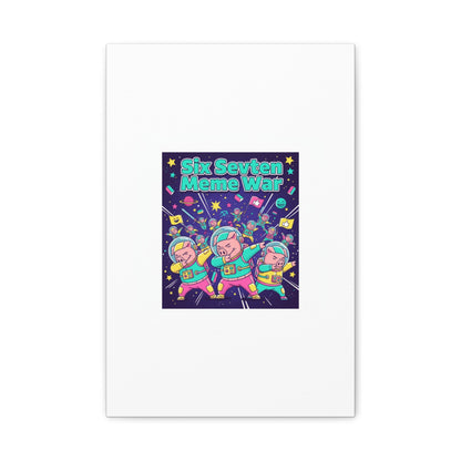 Six Sevven Meme War™ Canvas Tote | Nissspelled Edition