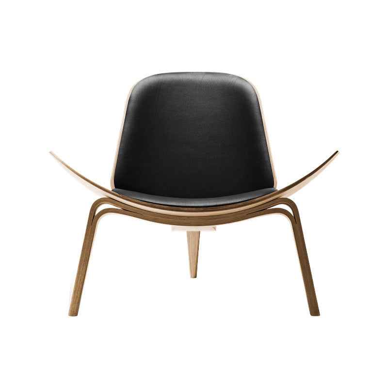 Nordic Smile Shell Chair Living Room Backrest Armchair Airplane Chair